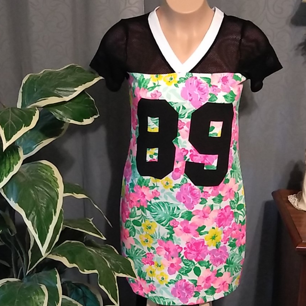💃French Atmosphere Jersey Hawaiian Dress 1X